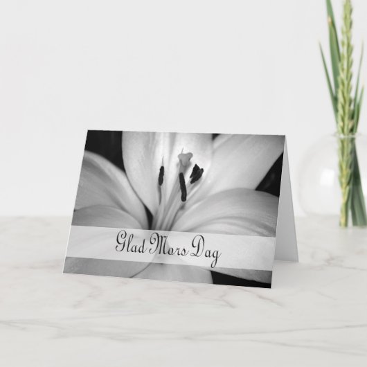 スウェーデンの母の日のカード カード (正面)