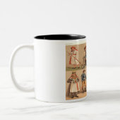 スウェーデンの民俗衣裳 ツートーンマグカップ (左)