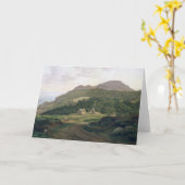 スウェーデンの海岸、1828年 カード (黄色い花)