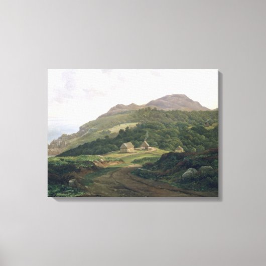 スウェーデンの海岸， 1828 キャンバスプリント (正面)