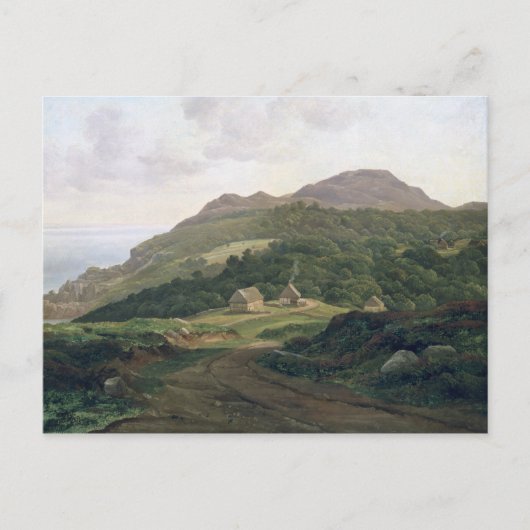 スウェーデンの海岸, 1828 ポストカード (正面)