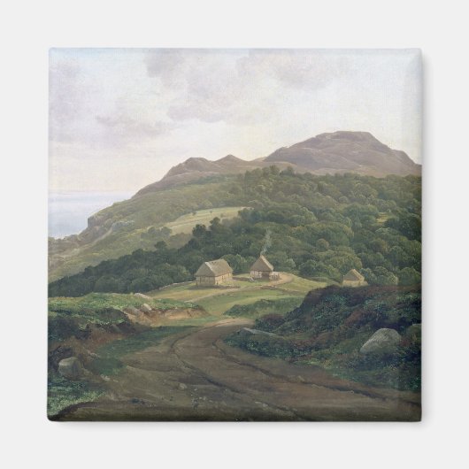 スウェーデンの海岸， 1828 マグネット (正面)