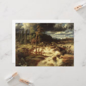 スウェーデンの滝(Marcus Larson) カード (正面/裏面インサイチュ)