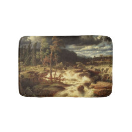 スウェーデンの滝(Marcus Larson) バスマット