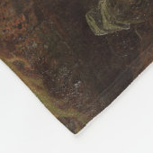 スウェーデンの滝(Marcus Larson) フリースブランケット (角)