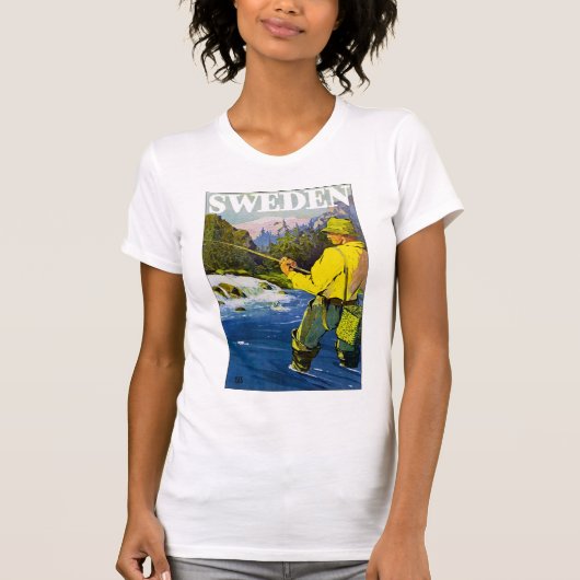 スウェーデンの漁師 Tシャツ (正面)