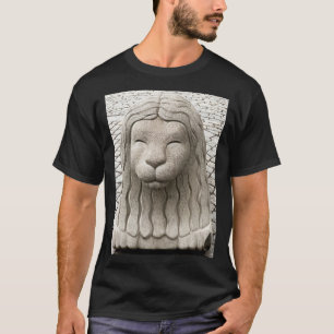 スウェーデンの石獅子ストックホルム写真 Tシャツ