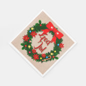 スウェーデンの神ジュルセルヴェットルンチョン スタンダードランチョンナプキン (角)