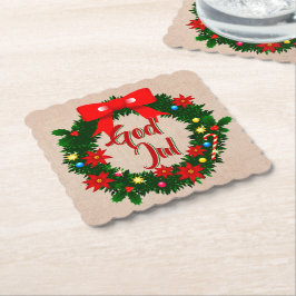 スウェーデンの神jul-dalbana ペーパーコースター