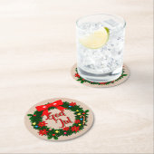 スウェーデンの神jul-dalbana ラウンドペーパーコースター (インサイチュ)