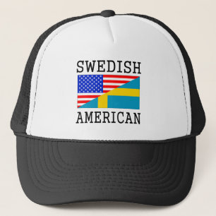 スウェーデンの米国旗 キャップ