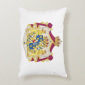 スウェーデンの紋章付き外衣 アクセントクッション (正面(垂直))