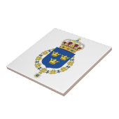 スウェーデンの紋章付き外衣 タイル (側面)