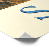 スウェーデンの美しいヴィンテージ旅行 ポスター (角)