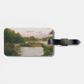 スウェーデンの群島の夕べ ラゲッジタグ (裏面横)