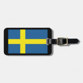 スウェーデンの荷物タグ ラゲッジタグ (正面横)