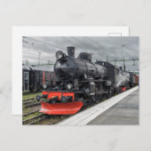 スウェーデンの蒸気機関車1316 ポストカード (正面/裏面)