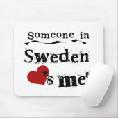 スウェーデンの誰かは私を愛します マウスパッド (マウス)