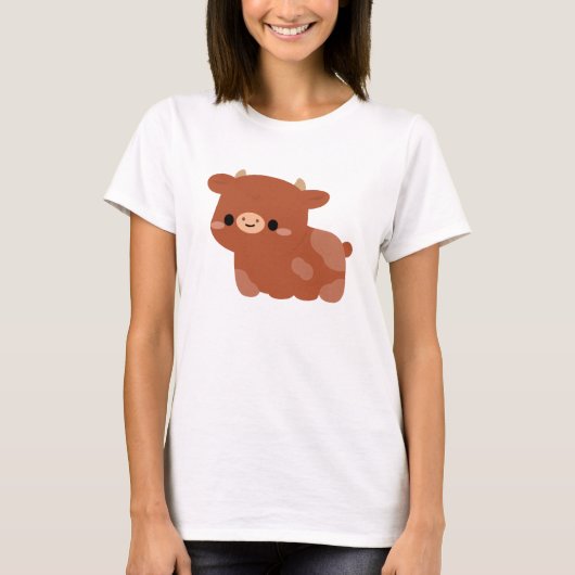 スウェーデンの赤牛 Tシャツ (正面)