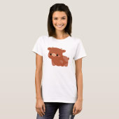 スウェーデンの赤牛 Tシャツ (正面フル)