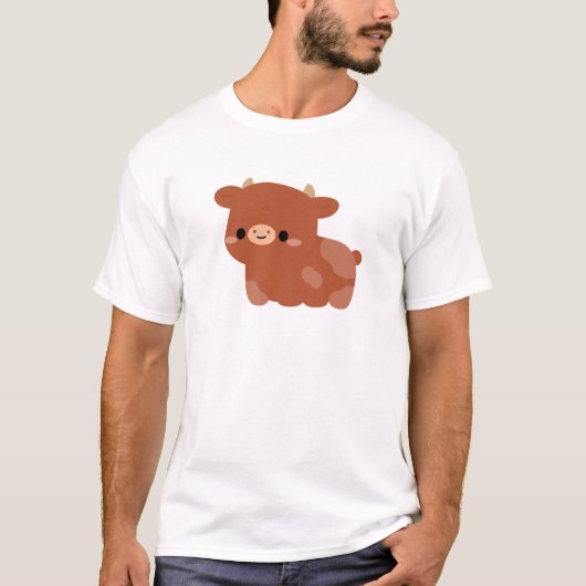 スウェーデンの赤牛 Tシャツ (正面)