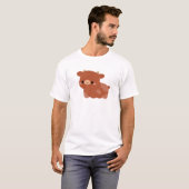 スウェーデンの赤牛 Tシャツ (正面フル)