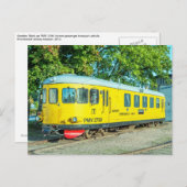 スウェーデンの鉄道バスPMV 3799 ポストカード (正面/裏面)