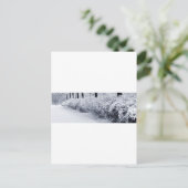 スウェーデンの雪 ポストカード (スタンド正面)