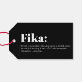 スウェーデンのFIKA定義 ギフトタグ (裏面横)