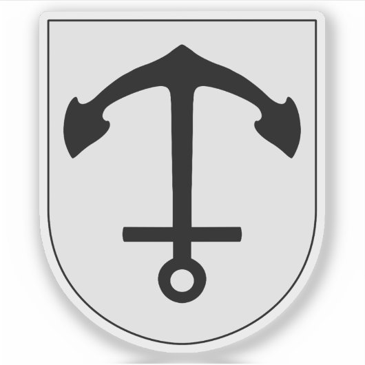 スウェーデンのNorrtalelje市の紋章 シール (正面)