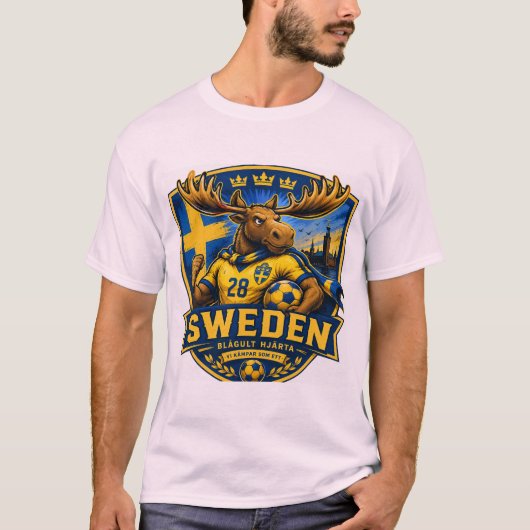 スウェーデンのTシャツ Tシャツ (正面)