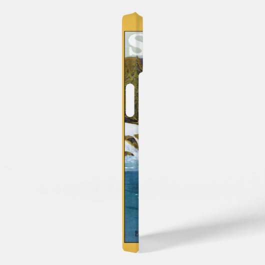 スウェーデンへのヴィンテージ旅行、漁師のスポーツフィッシング Case-Mate iPhoneケース (裏面 / 右)