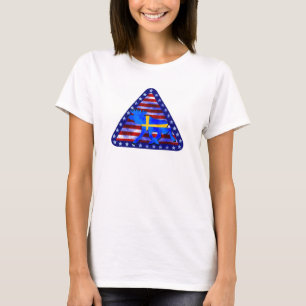 スウェーデンアメリカのアメリカヘラジカ Tシャツ