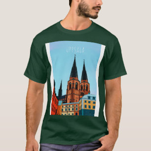 スウェーデンウプサラ Tシャツ
