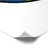 スウェーデンカスタムシェード文字&カラーポスター ポスター (角)