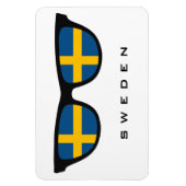 スウェーデンカスタムシェード文字&カラーマグネット マグネット (縦)