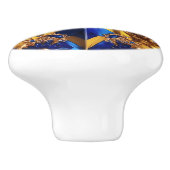 スウェーデンカラーのセラミックノブの引っ張り セラミックノブ (側面)