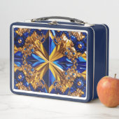 スウェーデンカラーの金属ステンレス弁当箱 メタルランチボックス (インサイチュ)