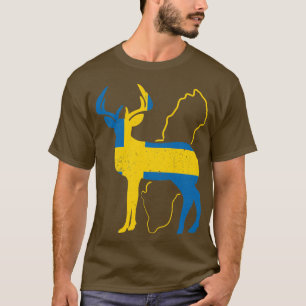 スウェーデンギフトストックホルムスウェーデンマルモフィカ4 Tシャツ