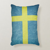 スウェーデングランジ国旗 アクセントクッション (正面(垂直))