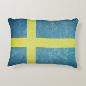 スウェーデングランジ国旗 アクセントクッション (裏面)