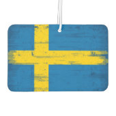 スウェーデングランジ国旗 カーエアーフレッシュナー (裏面)