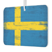 スウェーデングランジ国旗 カーエアーフレッシュナー (左)