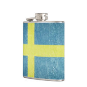 スウェーデングランジ国旗 フラスク (左)