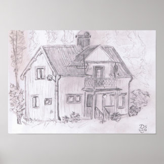 スウェーデンコテージ ポスター