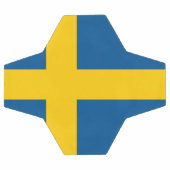 スウェーデンサッカーボール国旗 サッカーボール (フラット)