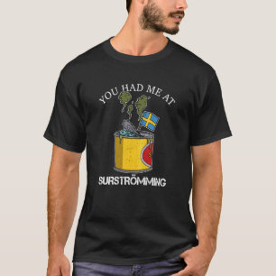 スウェーデンスウェーデンの魚専門シュールームミンプケfi tシャツ