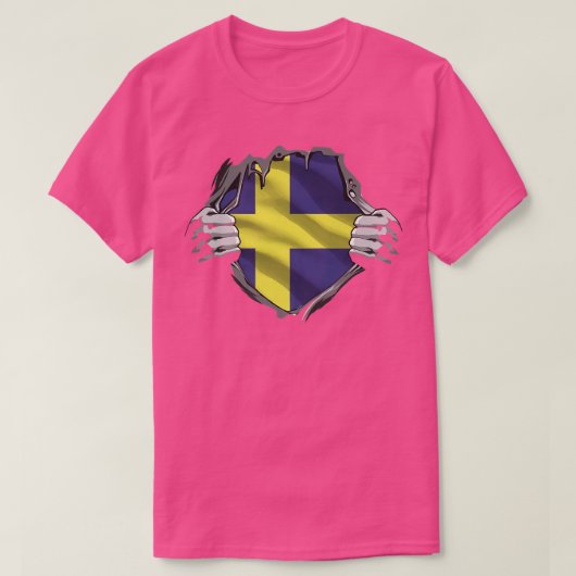 スウェーデンスカンジナビア Tシャツ (デザイン正面)
