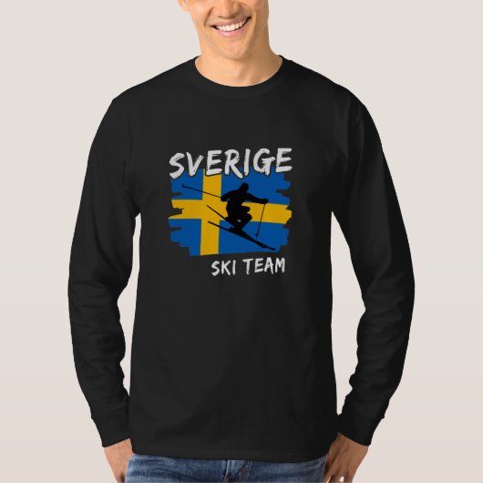 スウェーデンスキーTシャツ Tシャツ (正面)