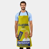 スウェーデンスメゴスカビアフィッシュカイバー エプロン (着用した状態)